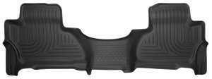 Cadillac Escalade Floor Mats - Rear - Husky Liners - X-act Contour - Black - `15-`17